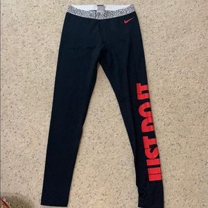 Fleece lined leggings